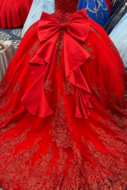 Vestido XV rojo