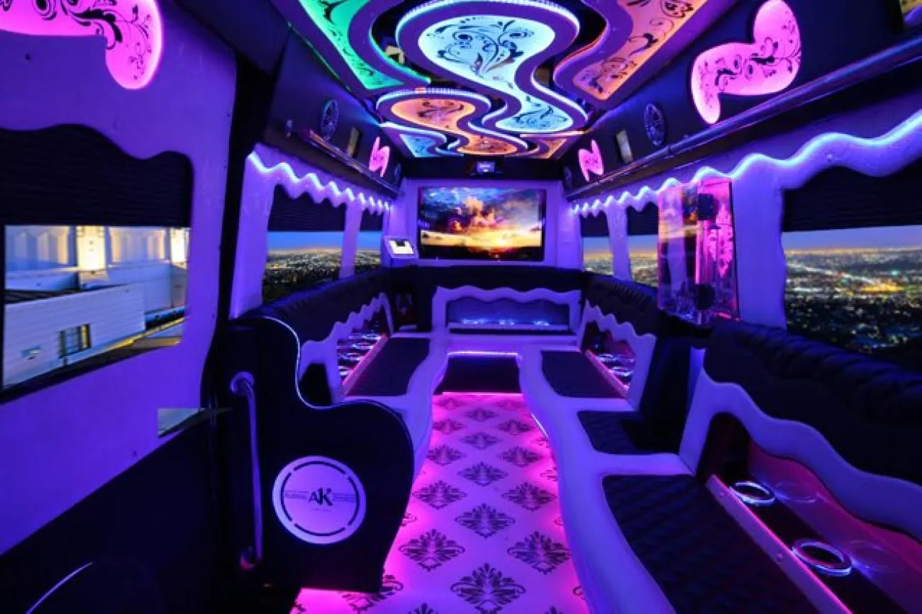 quinceanera party bus