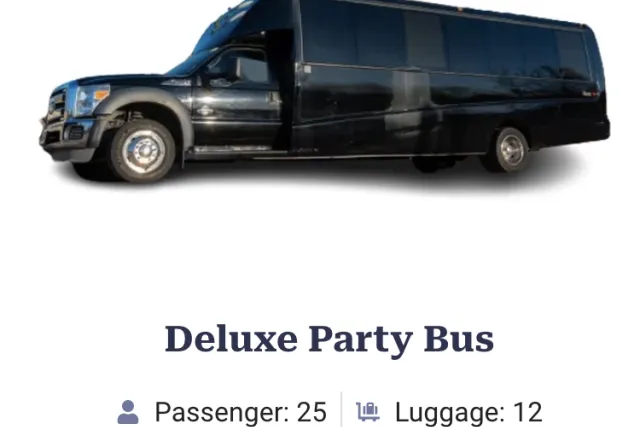 deluxe party bus