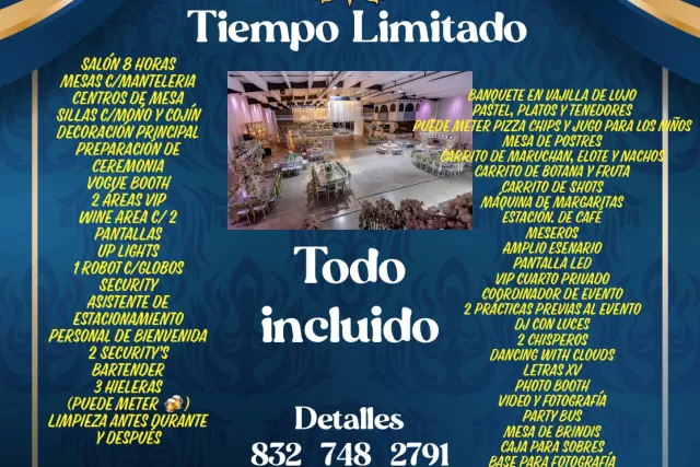 todo incluido paquete