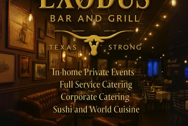 exodus bar and grill catering