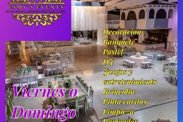 Esmys Events Reception Hall fiesta de infantil