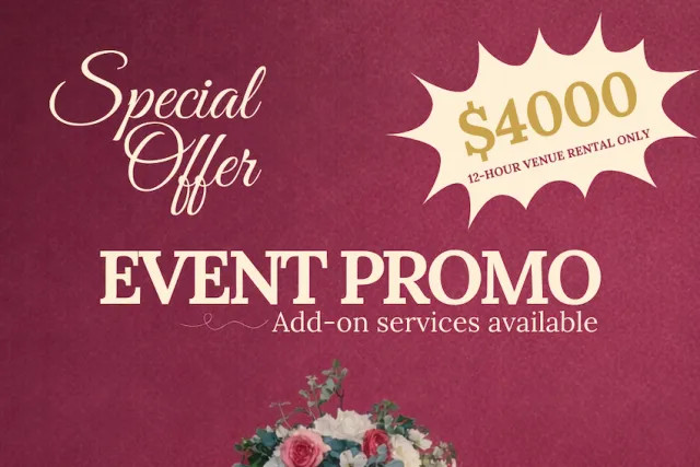 venezzia reception hall feb 2026 specials coupons discounts