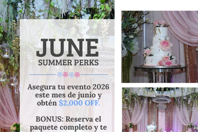 Venezzia Reception Hall June Specials Coupons
