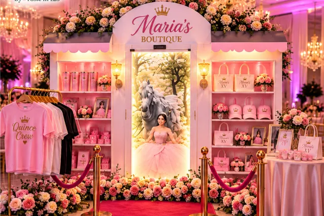 merch stores for quinceaneras