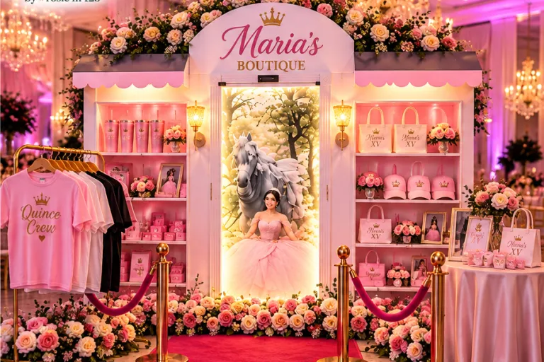 merch stores for quinceaneras