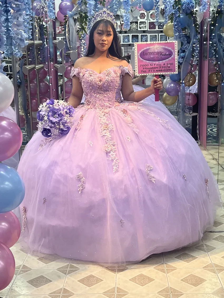 lavender quince dress