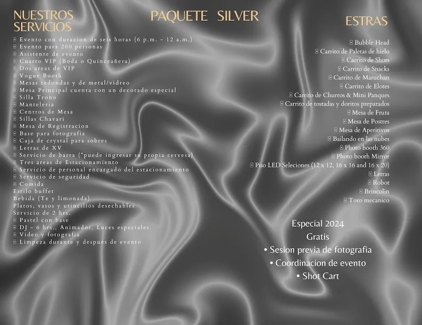 Paquete Silver