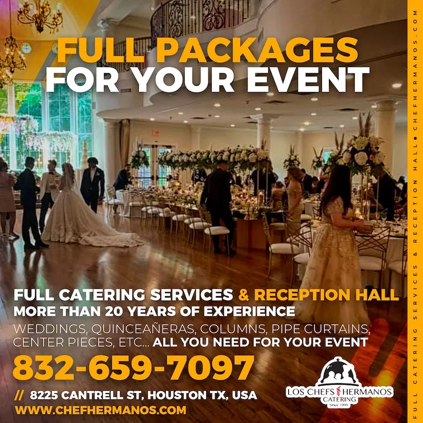 Los Chefs Hermanos Banquet Hall Packages