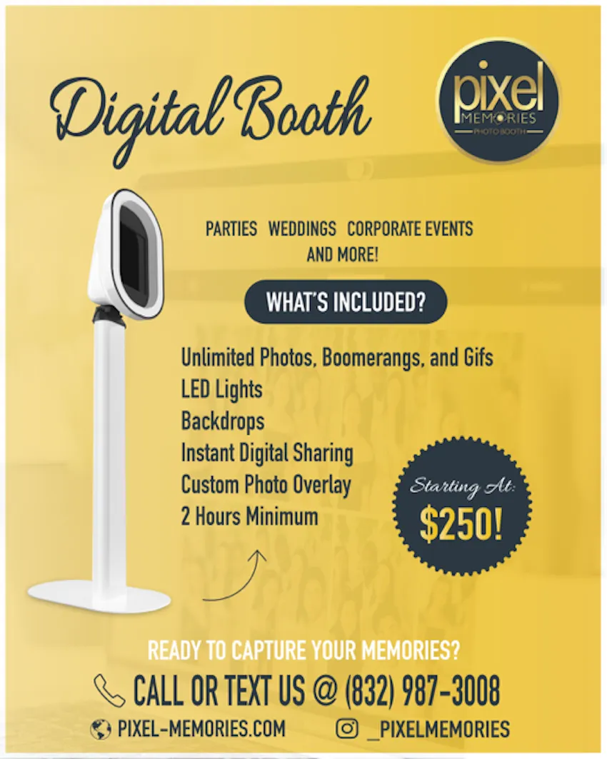 Pixel Memories Photobooth Rental