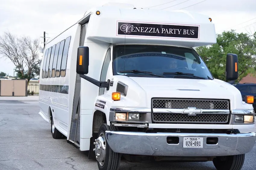 Venezzia Reception Hall Party Bus