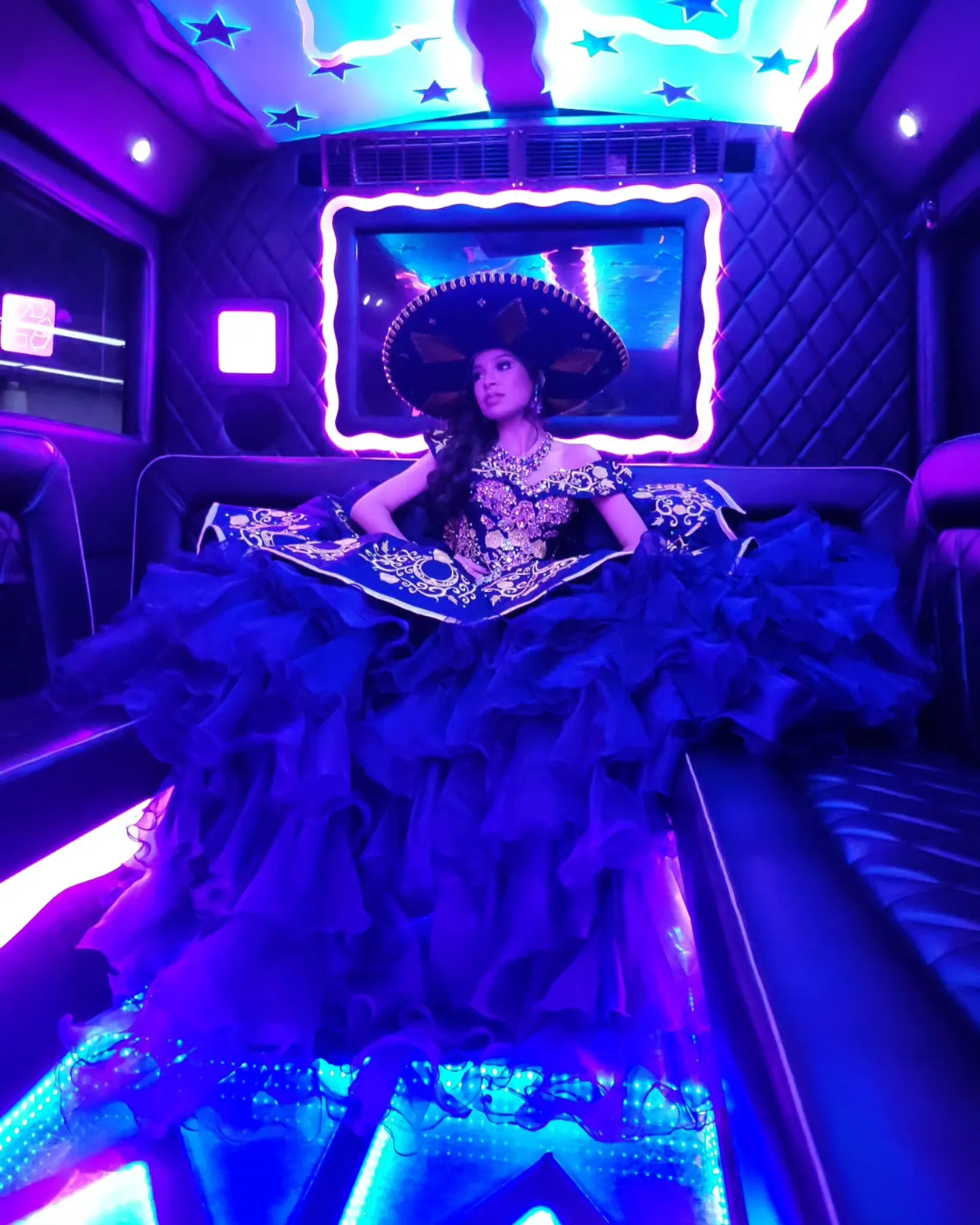 houston party bus limo quinceaneras