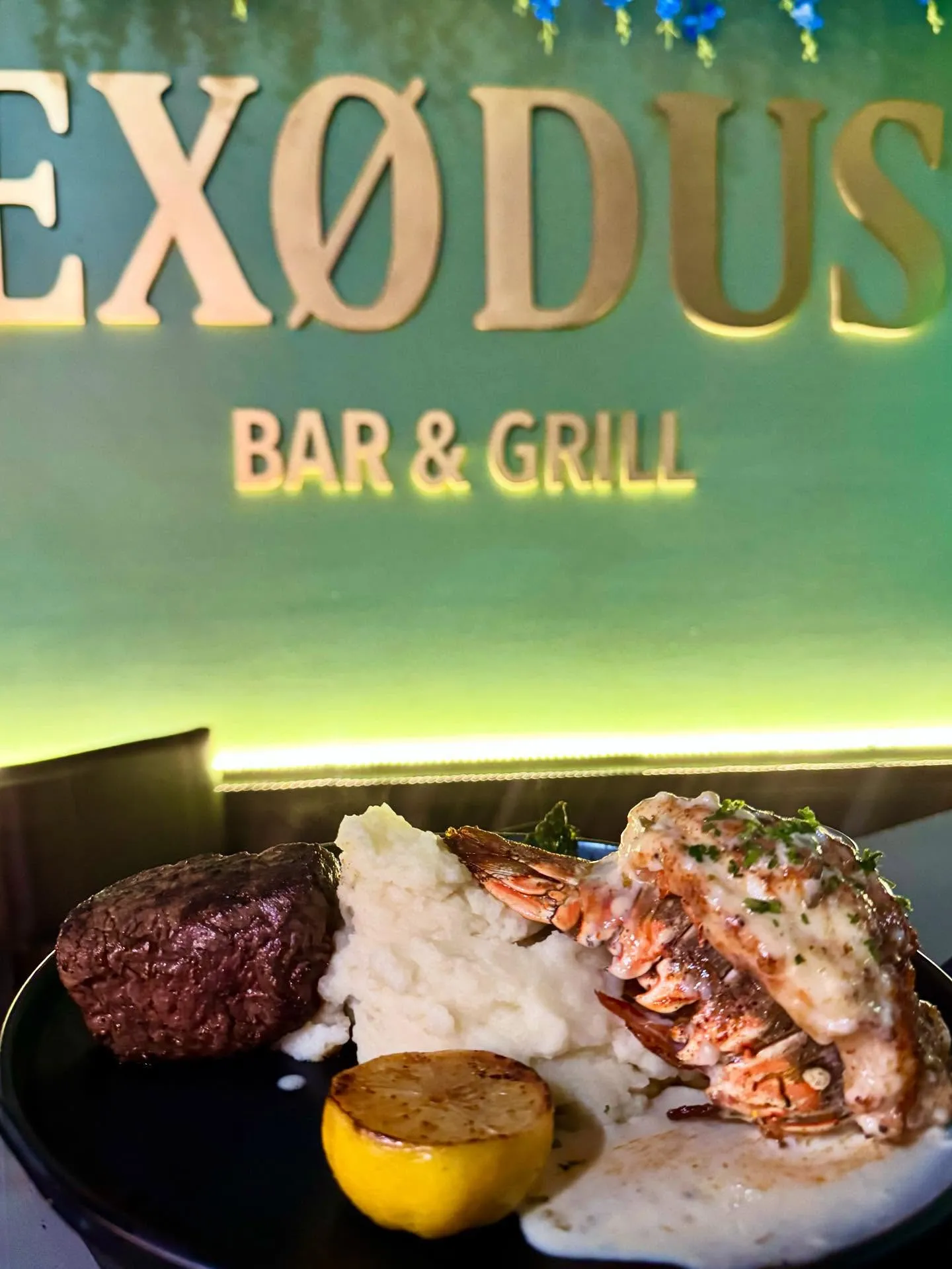 exodus bar and grill catering